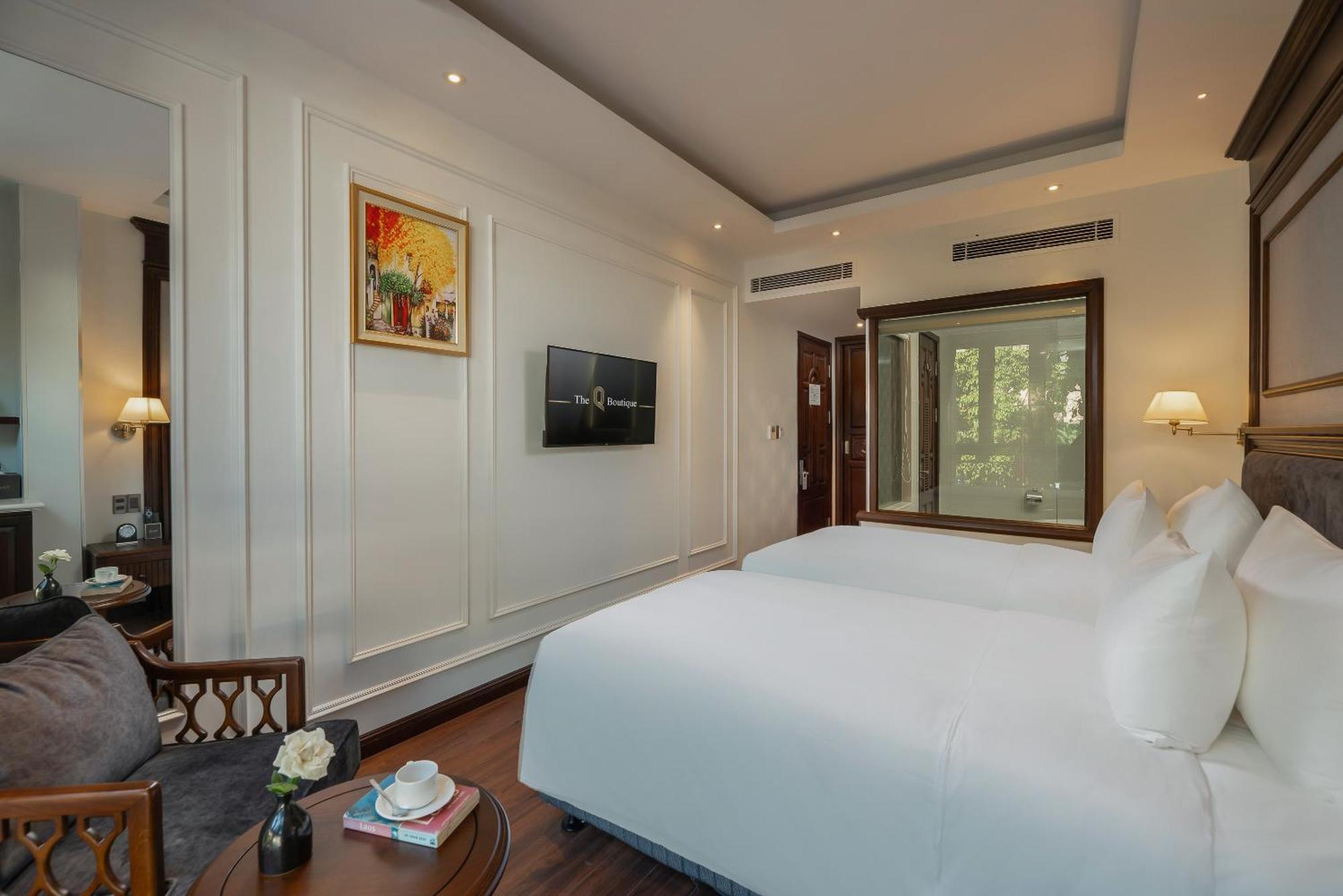 The Q Boutique Hotel Hanoi Kültér fotó