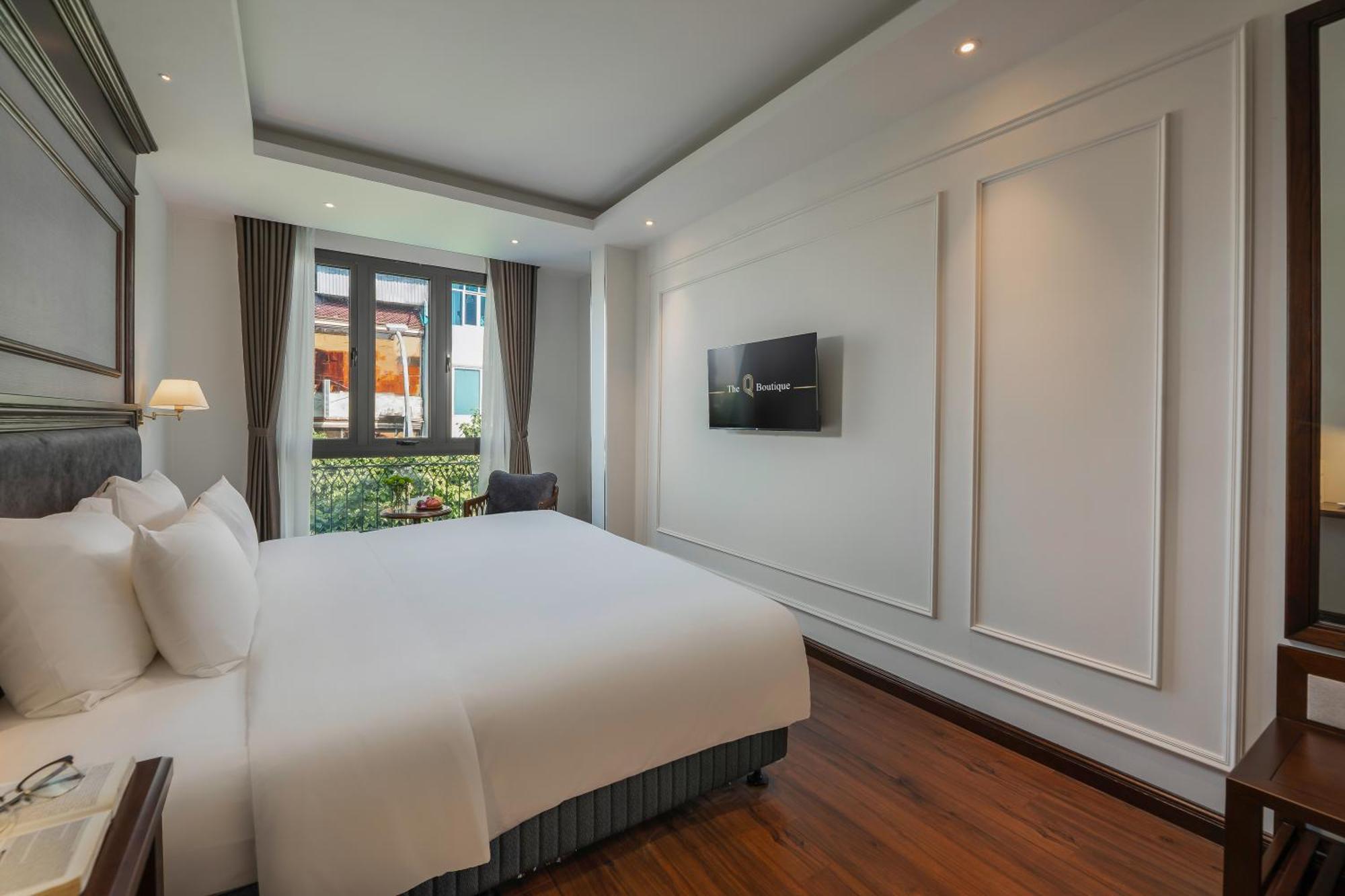 The Q Boutique Hotel Hanoi Kültér fotó