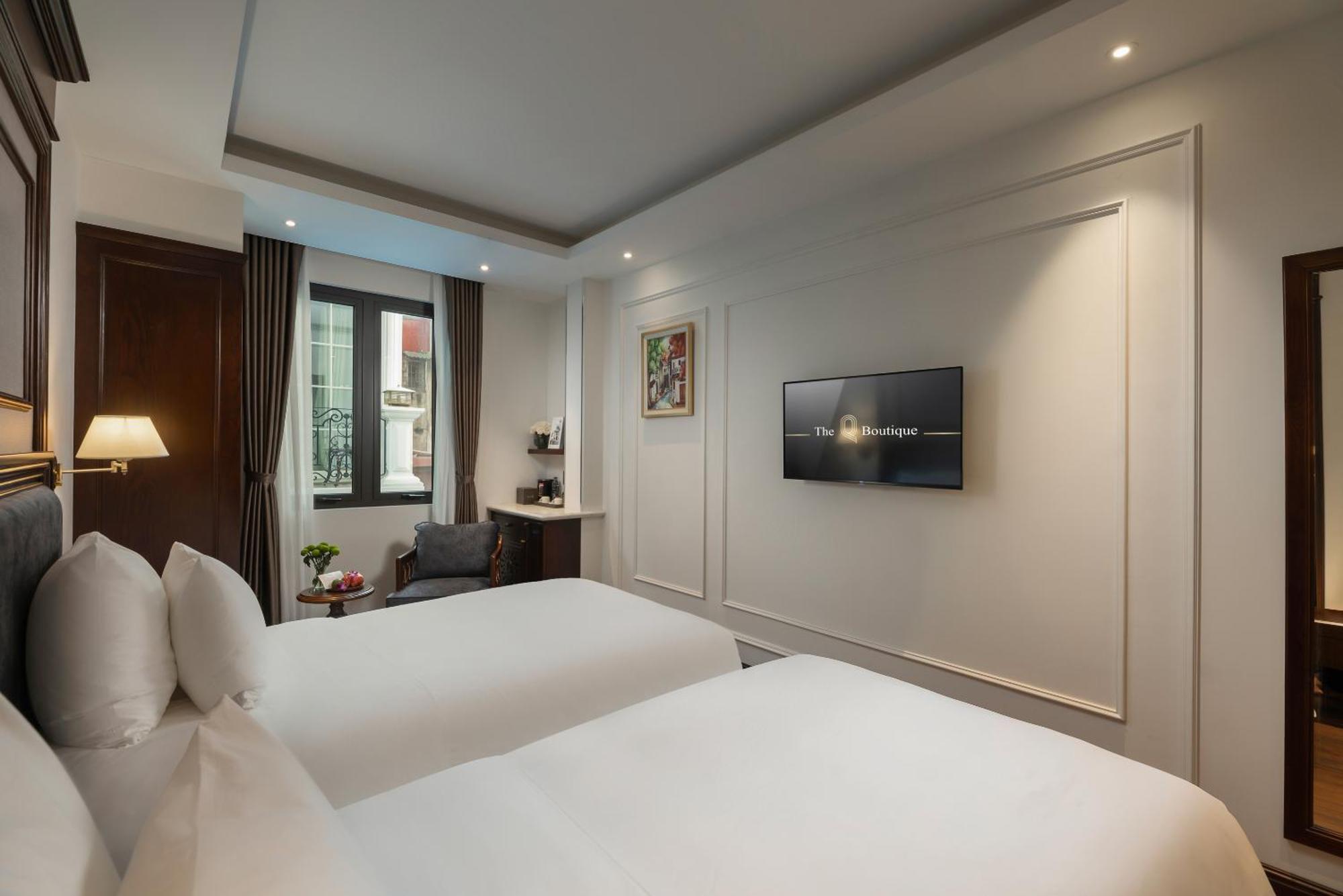 The Q Boutique Hotel Hanoi Kültér fotó