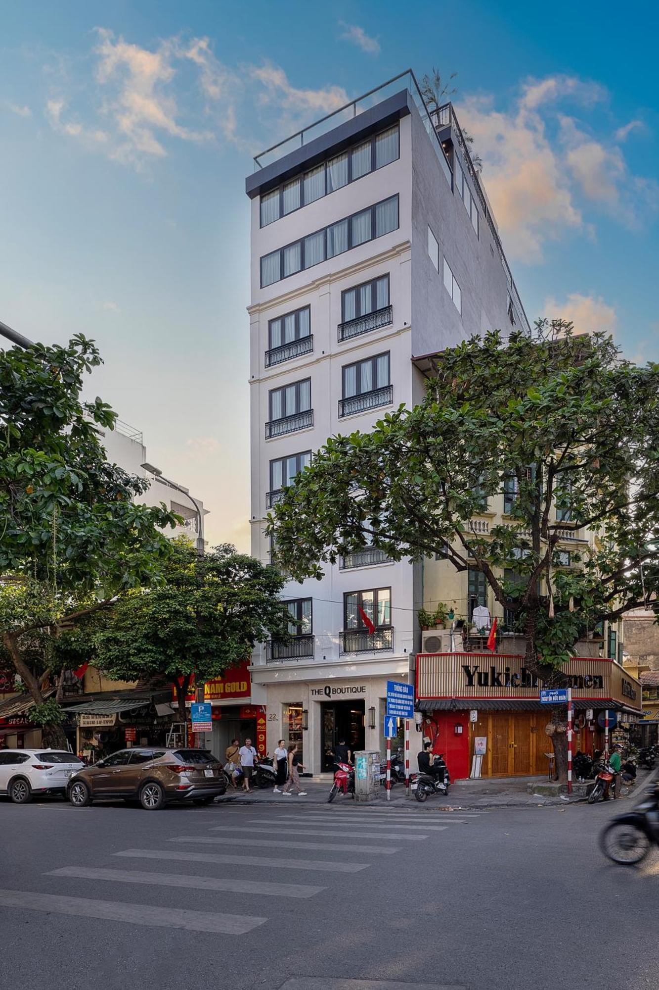The Q Boutique Hotel Hanoi Kültér fotó